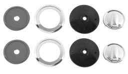 Mechanizmus plexi pre prilby Heritage, NOX (chrom-šedý)