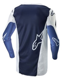 Dres RACER HOEN, ALPINESTARS (bílá/modrá)