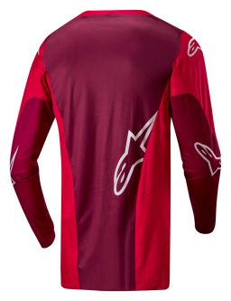 Dres RACER HOEN, ALPINESTARS (červená/karmínová)