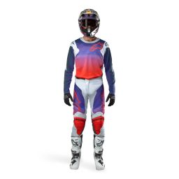 Dres RACER HOEN, ALPINESTARS (šedá/modrá/oranžová)