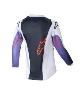 Dres RACER HOEN KIDS, ALPINESTARS, detský (svetle šedá/gradient/černá)