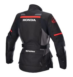 Bunda STELLA ANDES DRYSTAR HONDA kolekce, TECH-AIR 5 kompatibilný, ALPINESTARS, dámska (černá/šedá/červená)