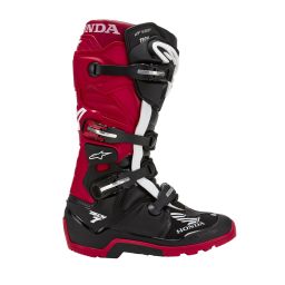 Topánky TECH 7 ENDURO DRYSTAR HONDA kolekce, ALPINESTARS (černá/červená) 2026