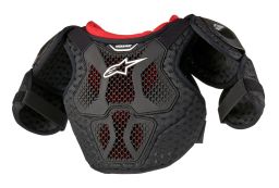 Chránič tela BIONIC KICKSTART, ALPINESTARS, detský (černá/červená) 2026