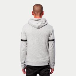 Mikina CLUB HOODIE, ALPINESTARS (šedá/černá/červená)
