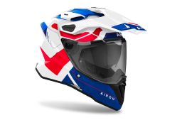 Prilba COMMANDER 2 Reveal, AIROH (lesklá modrá/červená) 2026