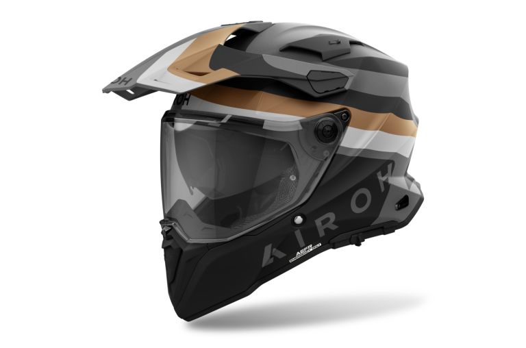 Prilba COMMANDER 2 Doom, AIROH (matná zlatá) 2025