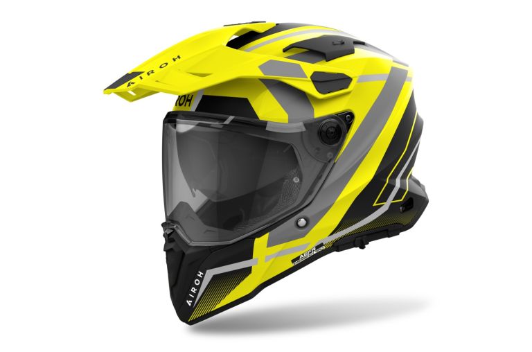 Prilba COMMANDER 2 Mavick, AIROH (matná žltá) 2025