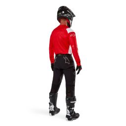 Dres TECHDURA, ALPINESTARS (červená fluo) 2026