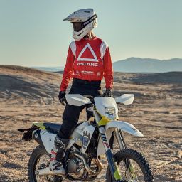 Dres TECHDURA, ALPINESTARS (červená fluo) 2026