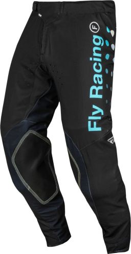 Nohavice EVOLUTION DST. FLY RACING - USA 2024 (černá/modrá)