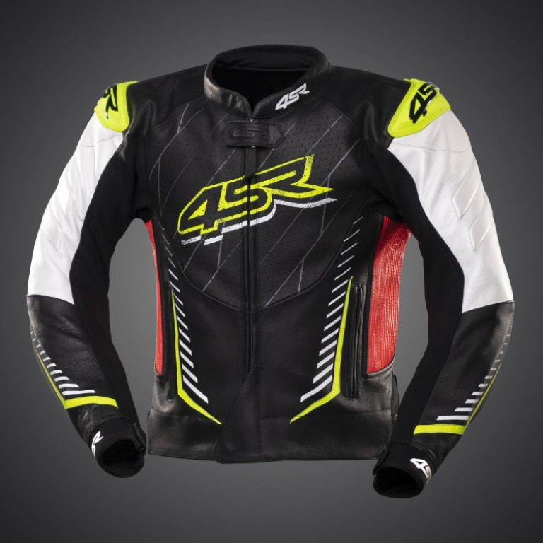 Kožená Bunda 4SR Club Sport Neon AR