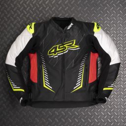 Kožená Bunda 4SR Club Sport Neon AR