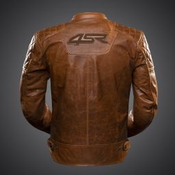 Kožená Bunda 4SR Scrambler Cognac II
