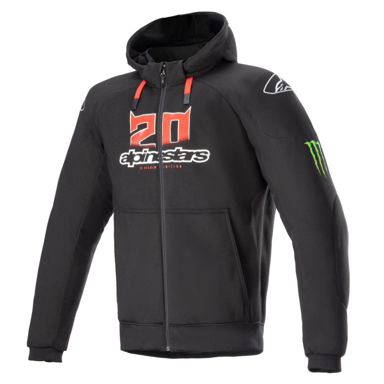Bunda CHROME IGNITION MONSTER FQ20 kolekce, ALPINESTARS (černá/červená/bílá/zelená)