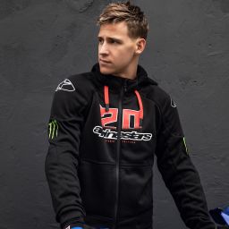 Bunda CHROME IGNITION MONSTER FQ20 kolekce, ALPINESTARS (černá/červená/bílá/zelená)
