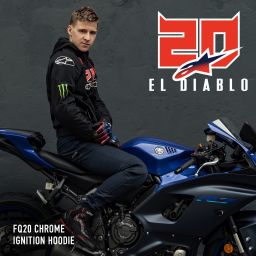 Bunda CHROME IGNITION MONSTER FQ20 kolekce, ALPINESTARS (černá/červená/bílá/zelená)