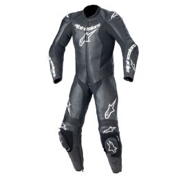Jednodielna kombinéza GP PLUS 2, ALPINESTARS, detská (černá/bílá) 2025