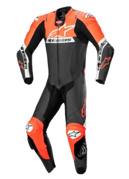 Jednodielna kombinéza MISSILE 2 WARD, ALPINESTARS (černá/červená fluo/bílá) 2025