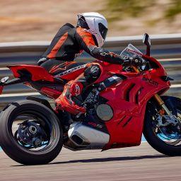 Jednodielna kombinéza MISSILE 2 WARD, ALPINESTARS (černá/červená fluo/bílá) 2025