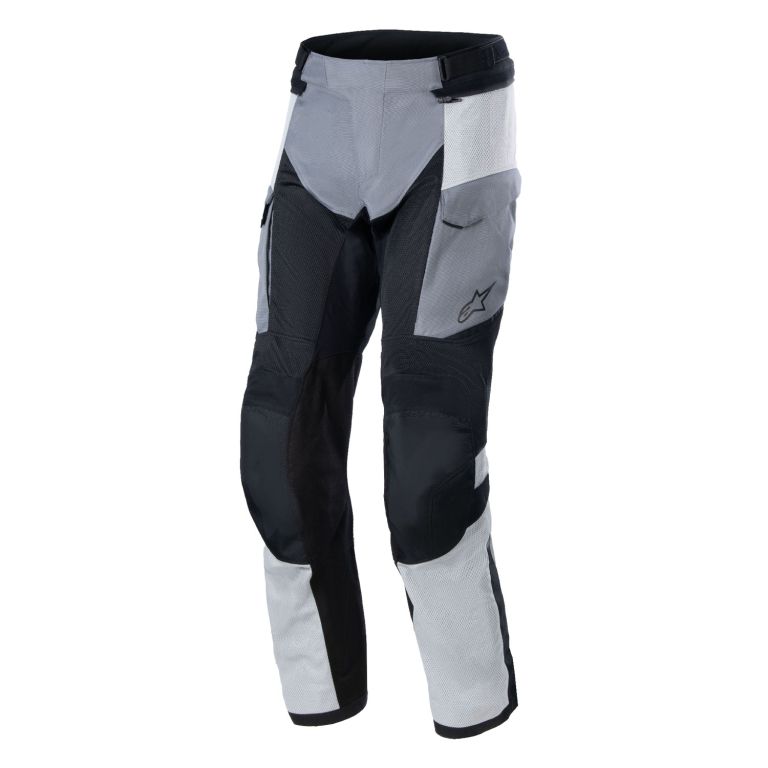 Nohavice ANDES AIR DRYSTAR, ALPINESTARS (svetle šedá/tmavě šedá/černá/žlutá fluo) 2025