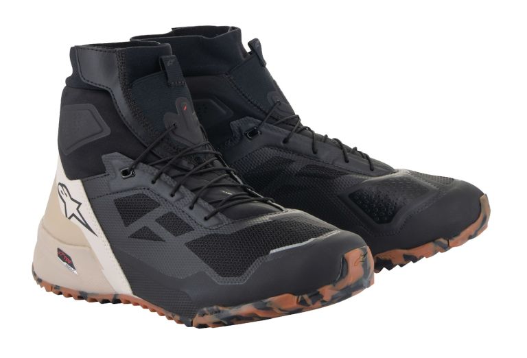 Topánky CR-1, ALPINESTARS (černá/světle hnedá) 2025