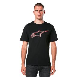 Triko AGELESS SHADOW CSF, ALPINESTARS (černá/červená)