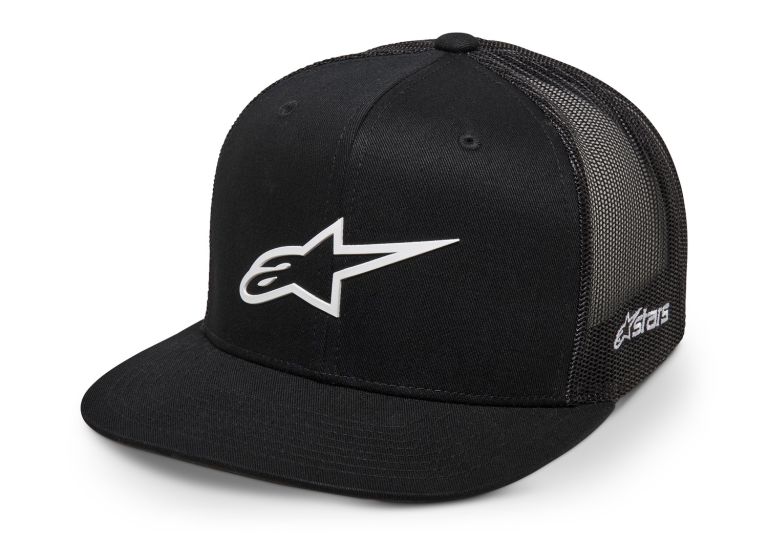 šiltovka 3D AGELESS TRUCKER, ALPINESTARS (černá/bílá)