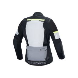 Bunda ANDES AIR DRYSTAR, ALPINESTARS (svetle šedá/tmavě šedá/černá/žlutá fluo) 2025