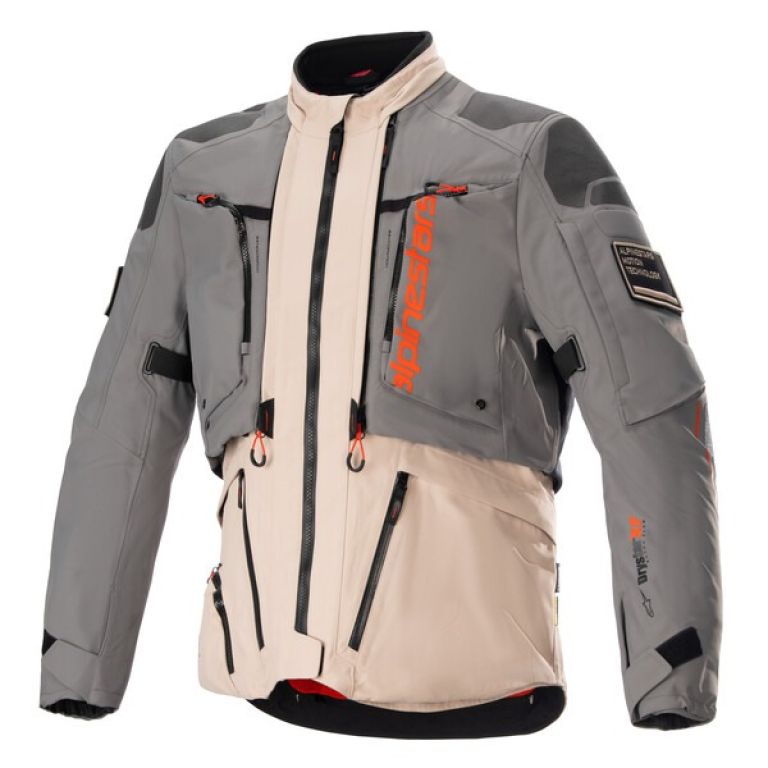 Bunda AMT-10R DRYSTAR XF, ALPINESTARS (písková/černá/oranžová) 2025