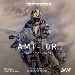 Bunda AMT-10R DRYSTAR XF, ALPINESTARS (písková/černá/oranžová) 2025