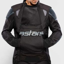 Bunda HALO DRYSTAR, ALPINESTARS (tmavo modrá/khaki/oranžová/černá) 2025