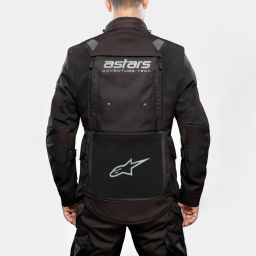 Bunda HALO DRYSTAR, ALPINESTARS (tmavo modrá/khaki/oranžová/černá) 2025
