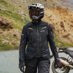 Bunda STELLA ST-7 GORE-TEX, ALPINESTARS, dámska (černá/tmavě šedá) 2025
