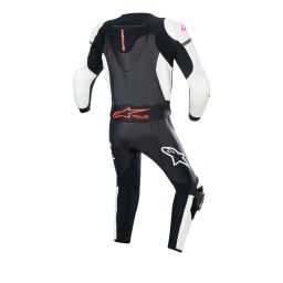 Dvojdielna kombinéza GP FORCE LURV, ALPINESTARS (bílá/černá/červená fluo) 2025