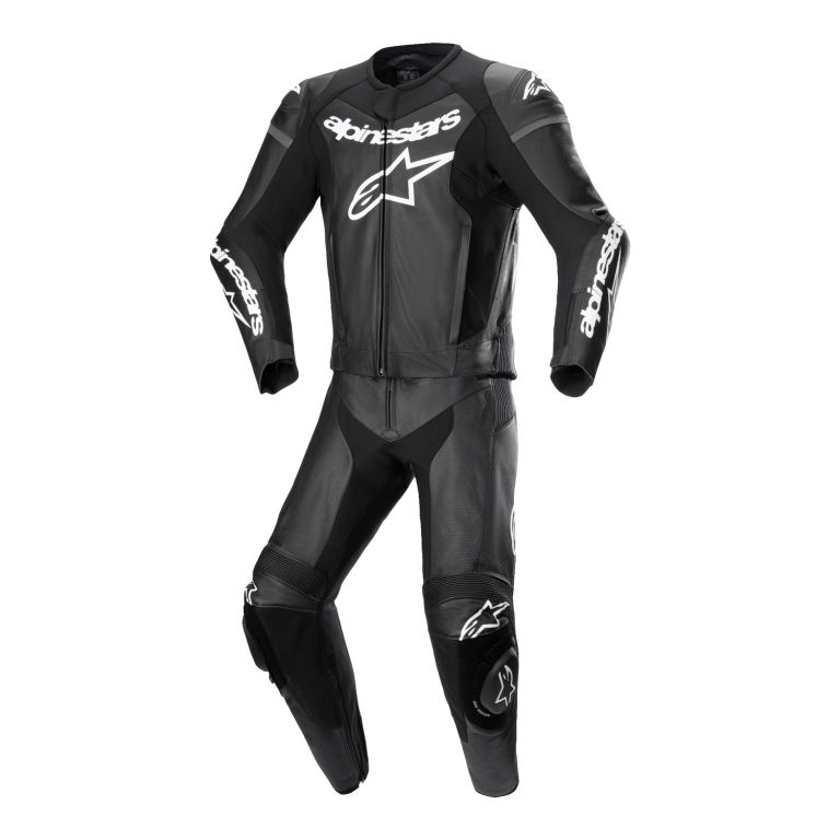 Dvojdielna kombinéza GP FORCE LURV, ALPINESTARS (černá/bílá) 2025