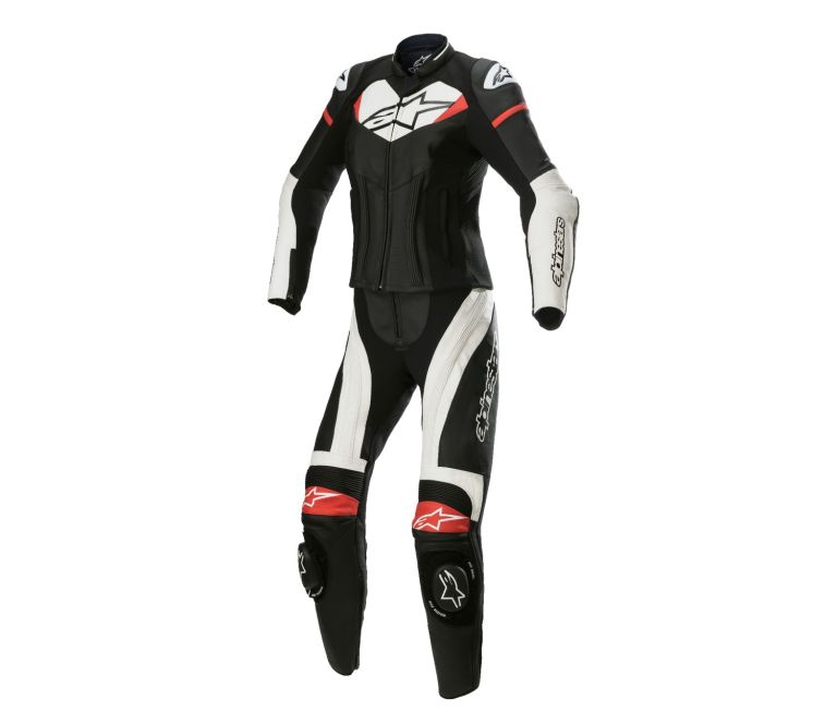 Dvojdielna kombinéza STELLA GP PLUS 2, ALPINESTARS (černá/bílá/červená) 2025