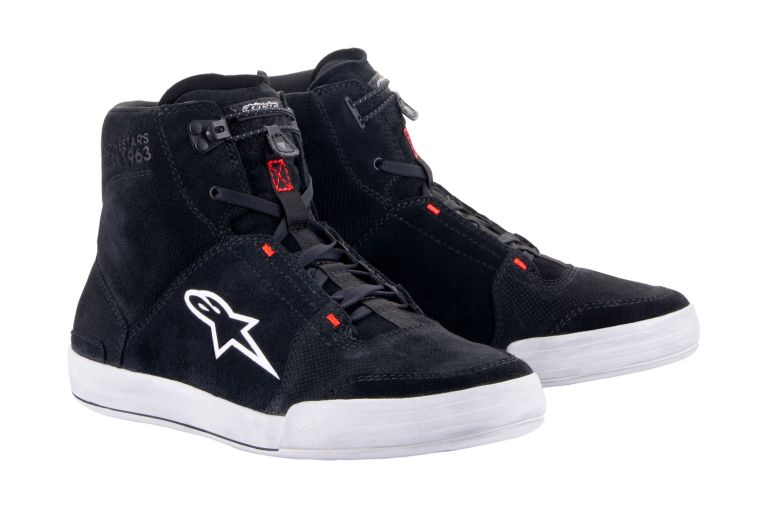 Topánky CHROME, ALPINESTARS (černá/šedá/červená fluo) 2025