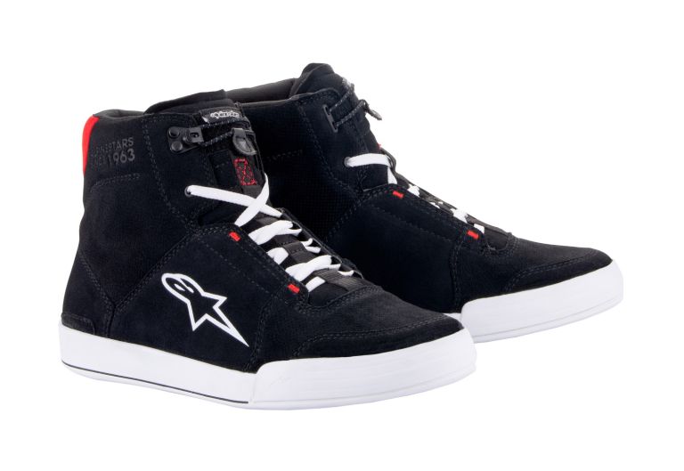 Topánky CHROME, ALPINESTARS (černá/bílá/červená) 2025