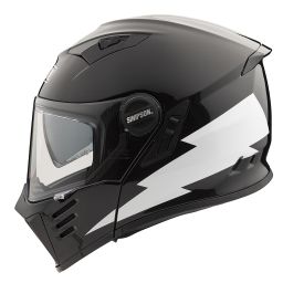 Prilba DARKSOME HELLFIRE 2024, SIMPSON (černá/bílá)