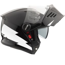 Prilba DARKSOME HELLFIRE 2024, SIMPSON (černá/bílá)