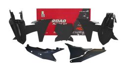 Sada plastov KTM, RTECH (čierna, 6 dielov)