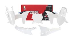 Sada plastov KTM, RTECH (bielo-čierna, 6 dielov)