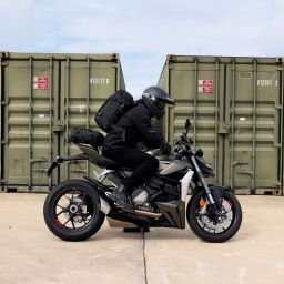Brašna na sedadlo spolujazdca Atlas T-10 Advanced Tourpack, OXFORD (šedá, objem 10 l)