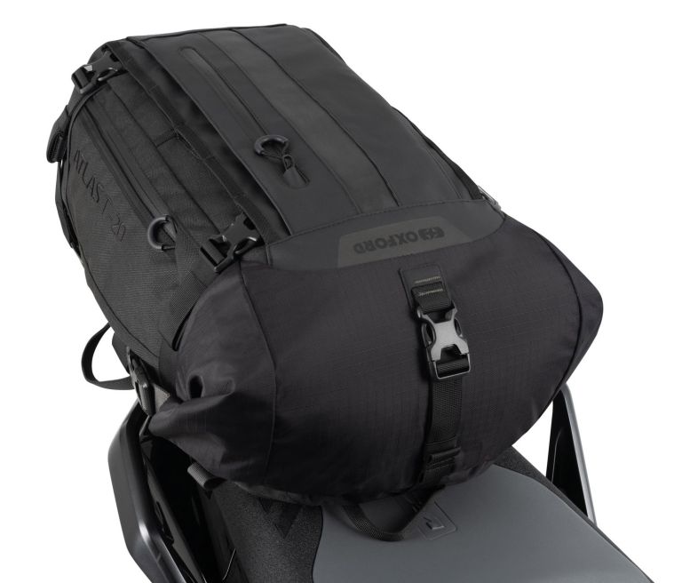 Brašna na sedadlo spolujazdca Atlas T-20 Advanced Tourpack, OXFORD (čierna, objem 20 l)