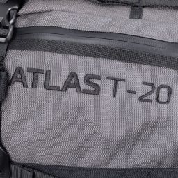 Brašna na sedadlo spolujazdca Atlas T-20 Advanced Tourpack, OXFORD (šedá, objem 20 l)