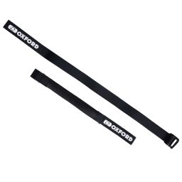Zavazadlové popruhy Atlas G-Hook, 2 ks, OXFORD (čierna, 26mm x 1,2m)