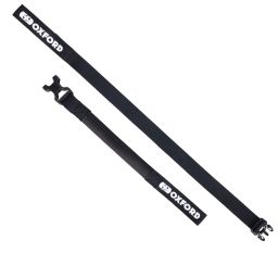 Zavazadlové popruhy Atlas B-Clip, 2 ks, OXFORD (čierna, 26mm x 2m)