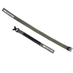Zavazadlové popruhy Atlas B-Clip, 2 ks, OXFORD (zelená, 26mm x 2m)