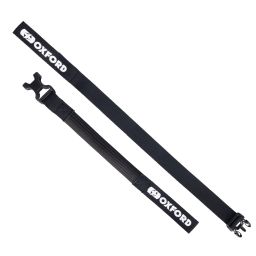 Zavazadlové popruhy Atlas B-Clip, 2 ks, OXFORD (čierna, 26mm x 1,2m)